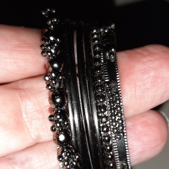 Child's Beautiful Silver Tone Bracelets - Picture 4 of 6